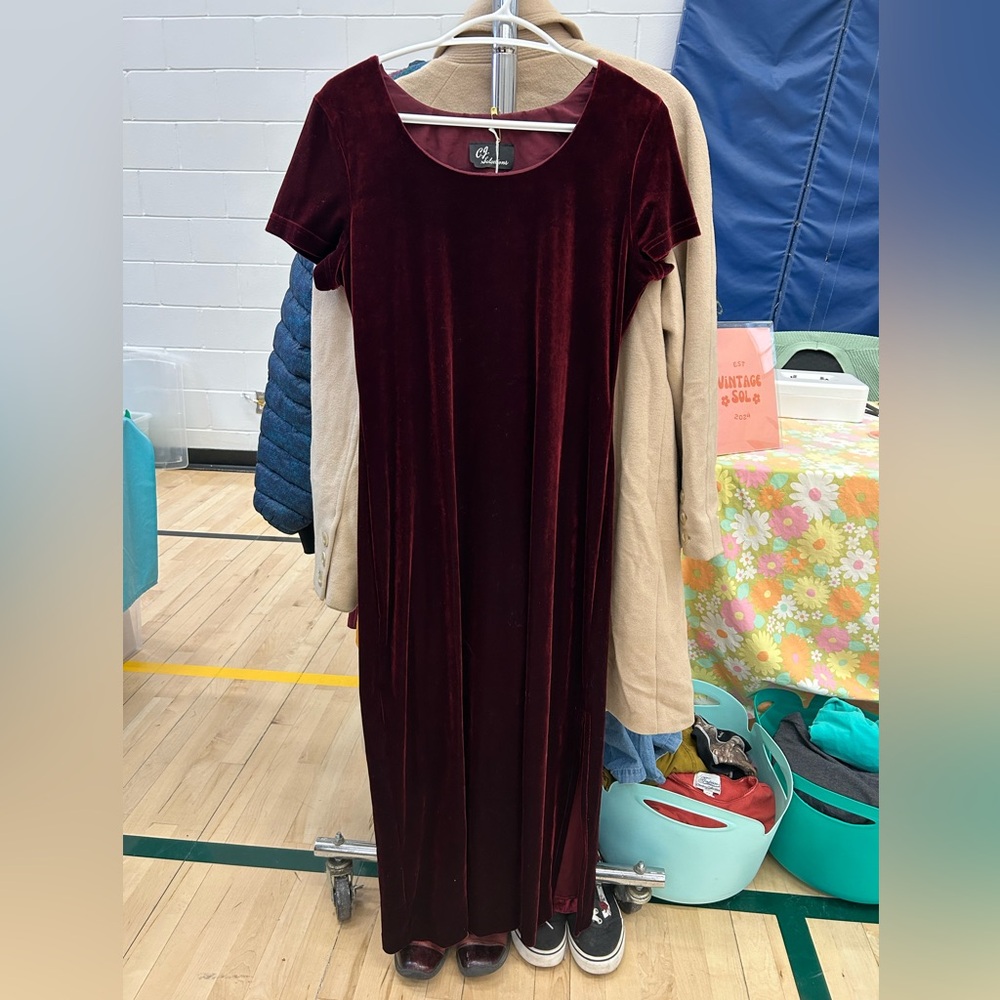 CJ Selection Velvet Dress